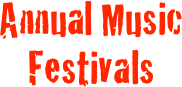 Annual Music Festivals