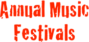 Annual Music Festivals